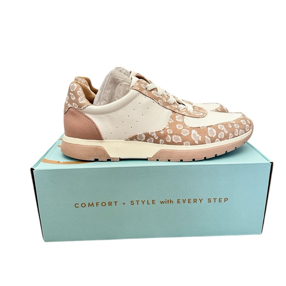 LIFE STRIDE Women’s Horizon Slip-On Athletic Shoes Leopard Pink White Size 8.5 - Picture 6 of 11